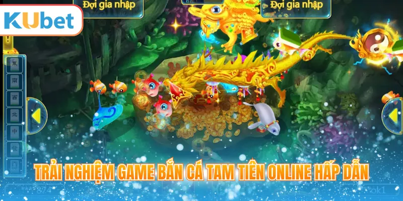 Trải nghiệm game bắn cá tam tiên online hấp dẫn